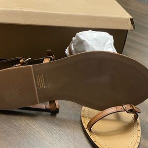 new Steve Madden sandals, just tried them they were big and never returned them